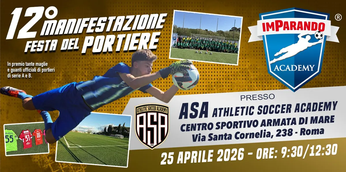 12° MANIFESTAZIONE PORTIERI 2026 – ROMA