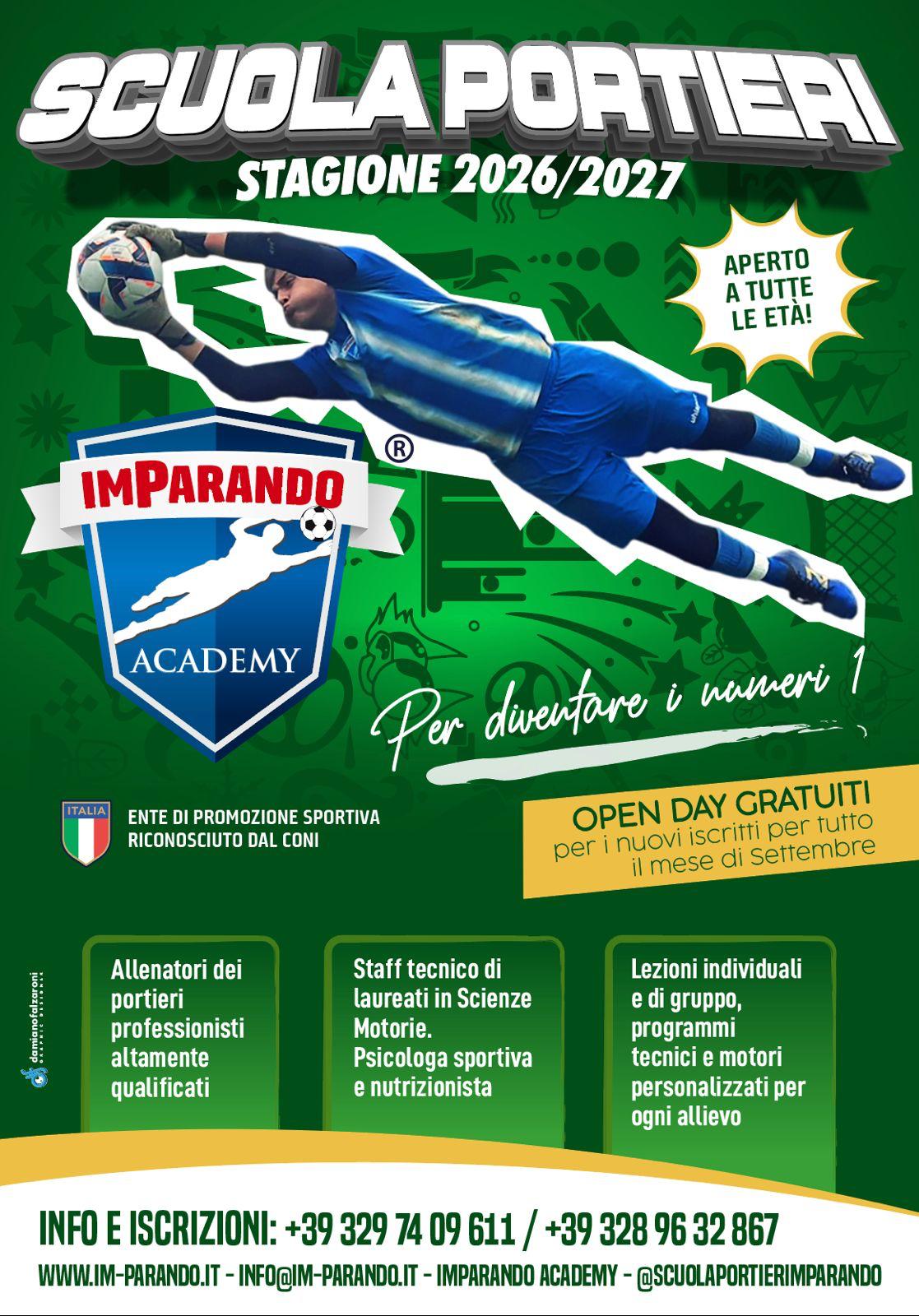 locandina scuola portieri 2027